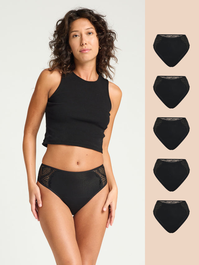 Sensual French Cut Moderate 5 Pack