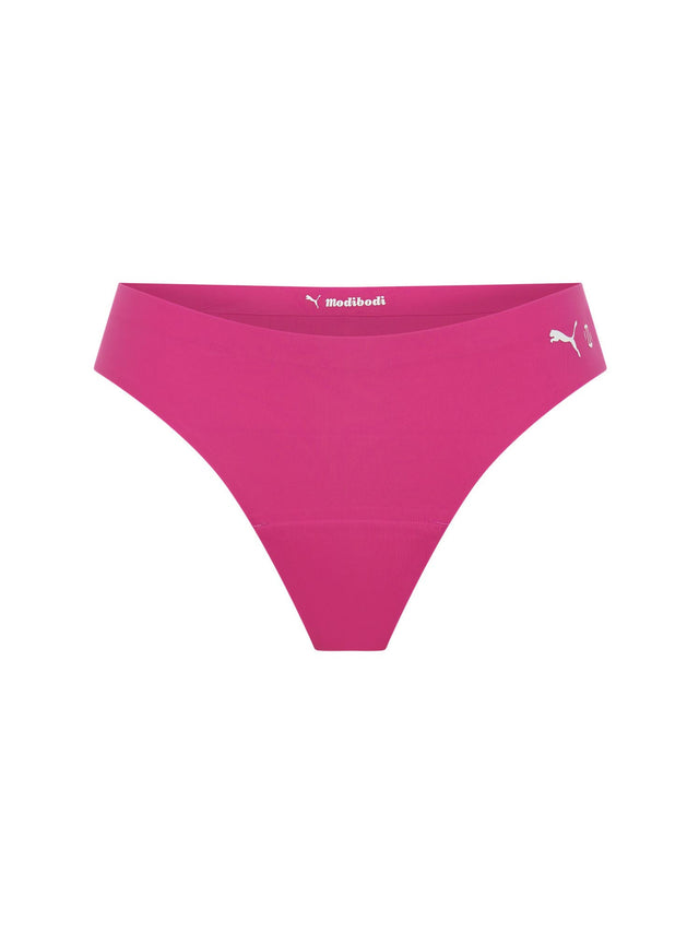 Puma X Modibodi Seamfree Active Thong Light Garnet Rose Pink