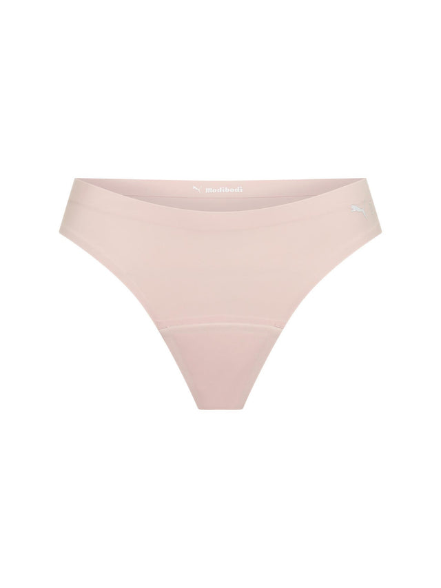 Puma X Modibodi Seamfree Active Thong Light Mist Pink