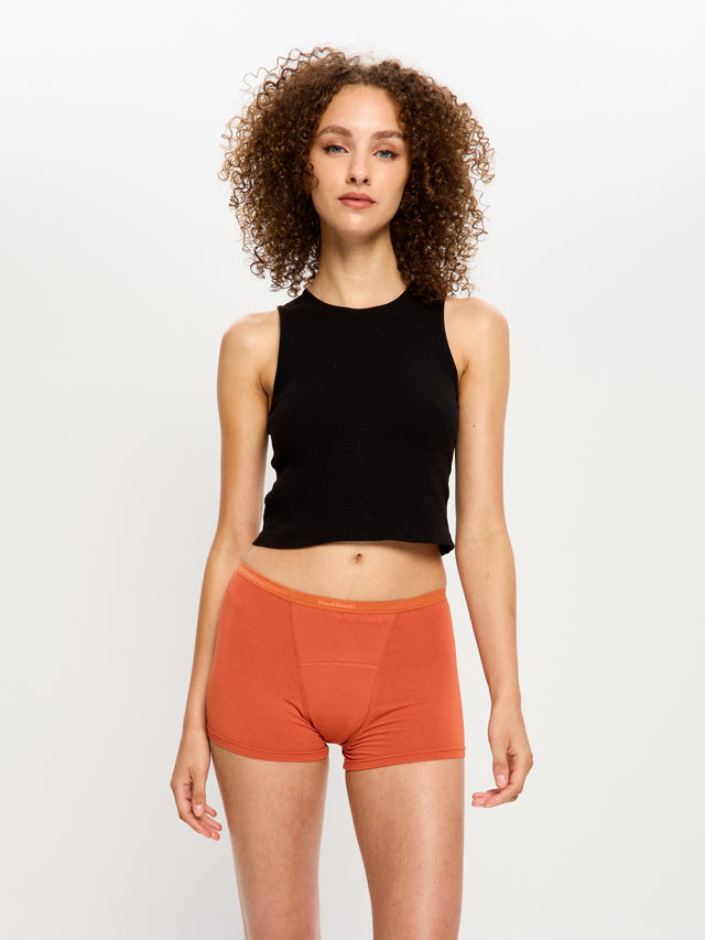 Classic Boyshort Super Burnt Brick