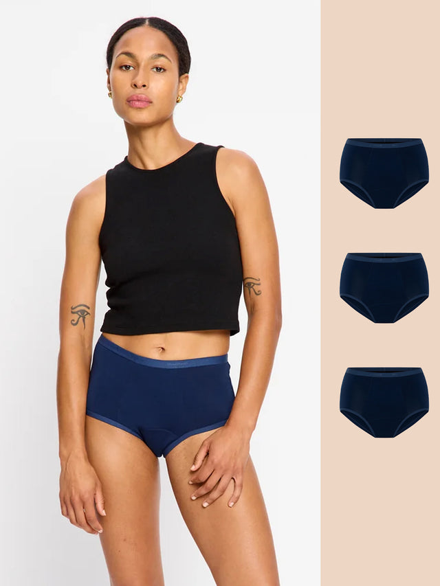 Classic Full Brief Super Night Sky Blue 3 Pack