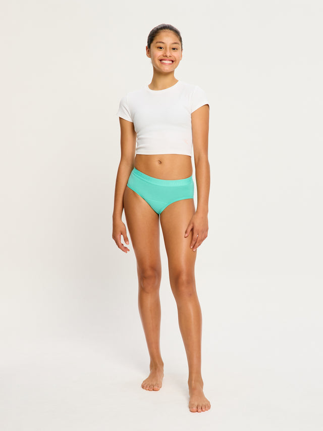 Teen Hipster Boyleg Moderate Melon Green