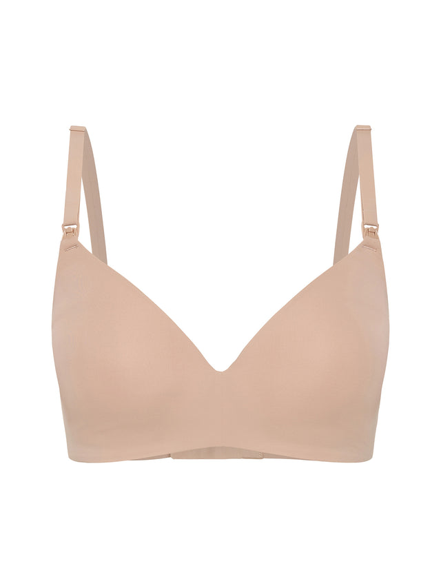 Breastfeeding Bra Leak-Proof Cashew