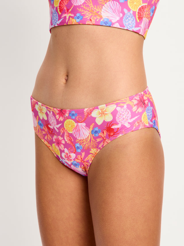 Marine Dream Teen Swimwear Bikini Brief Light Tropicana Crush
