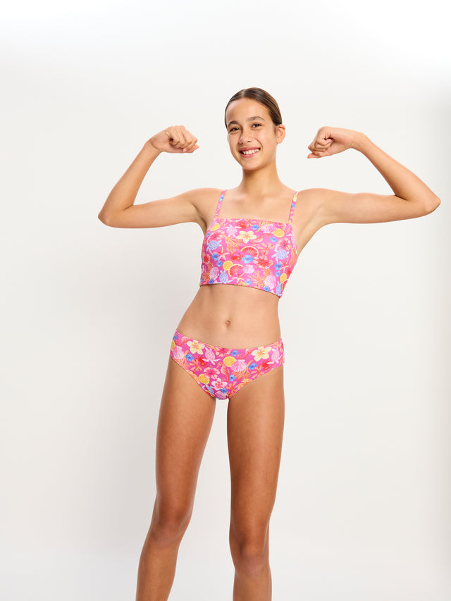Marine Dream Teen Swimwear Bikini Brief Light Tropicana Crush