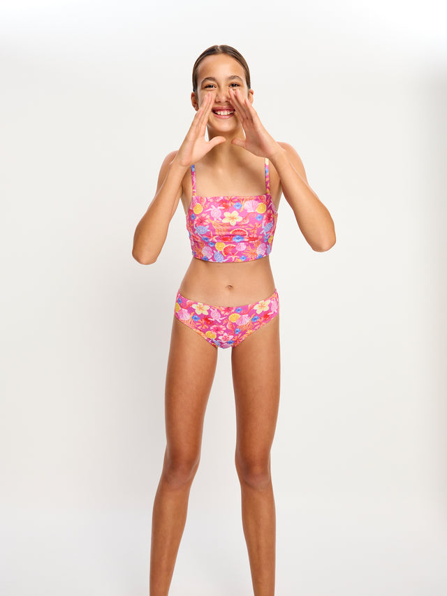 Marine Dream Teen Swimwear Bikini Brief Light Tropicana Crush