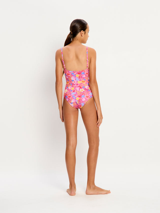 Marine Dream Teen Swimwear One Piece Light Tropicana Crush