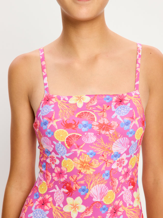 Marine Dream Teen Swimwear One Piece Light Tropicana Crush