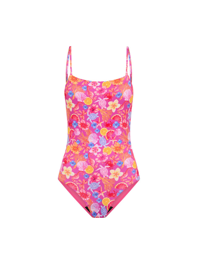 Marine Dream Teen Swimwear One Piece Light Tropicana Crush