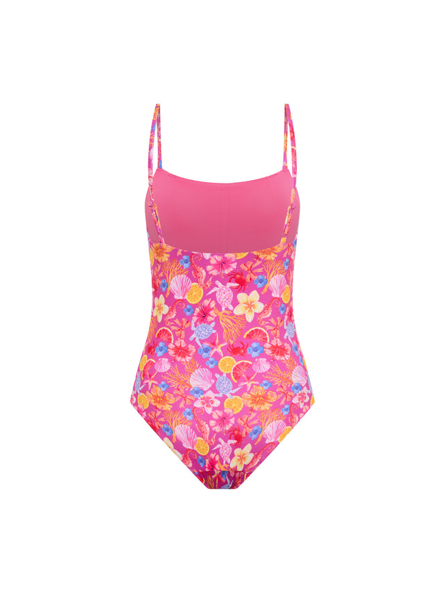 Marine Dream Teen Swimwear One Piece Light Tropicana Crush