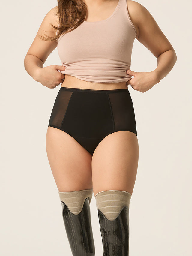 Sensual Full Brief Light Black