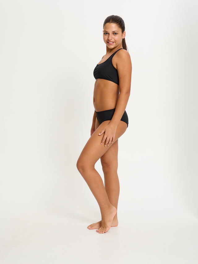 Teen Swimwear Bikini Brief Light Black