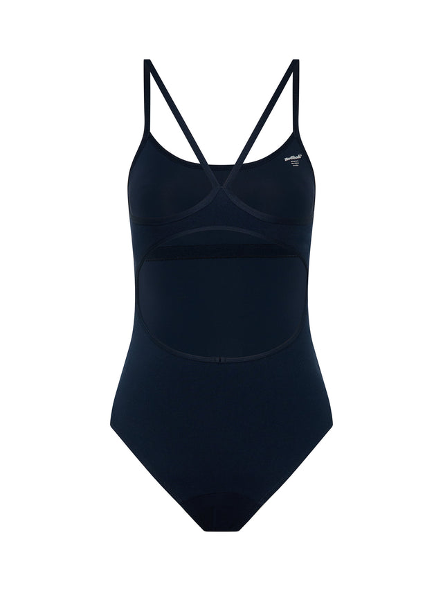 Teen Swimwear Performance One Piece Light Navy