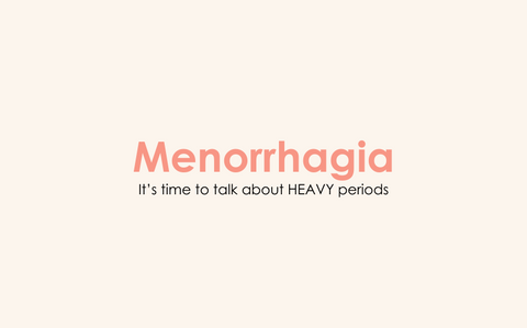 Let’s get bloody heavy. It’s time to talk menorrhagia.
