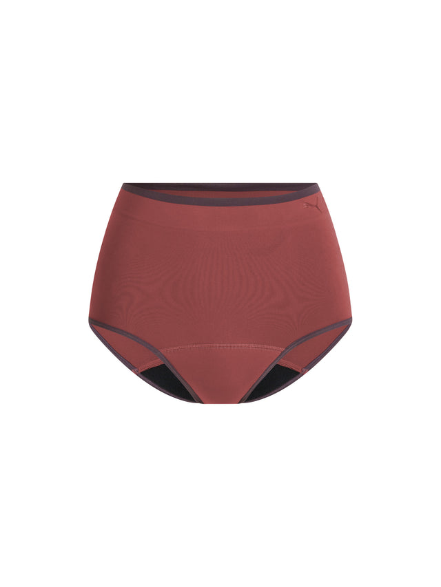 Puma X Modibodi Seamless Hi Waist Boyleg Moderate Plum Purple