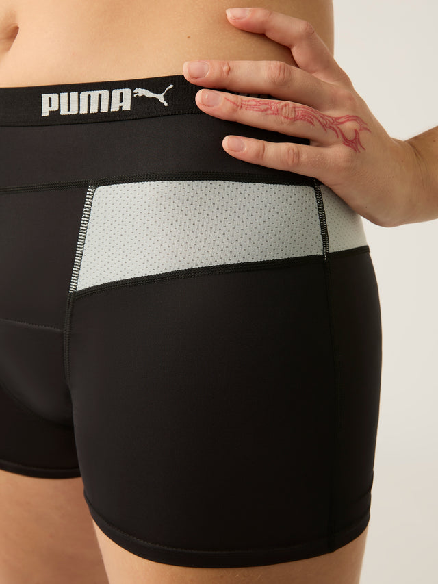 Puma X Modibodi Active Long Boyshort Moderate Black/Platinum Grey