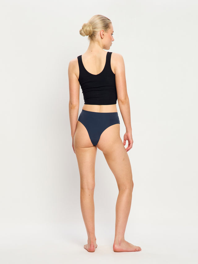 Puma X Modibodi Seamfree Active Hi Waist Cheeky Moderate Midnight 3 Pack