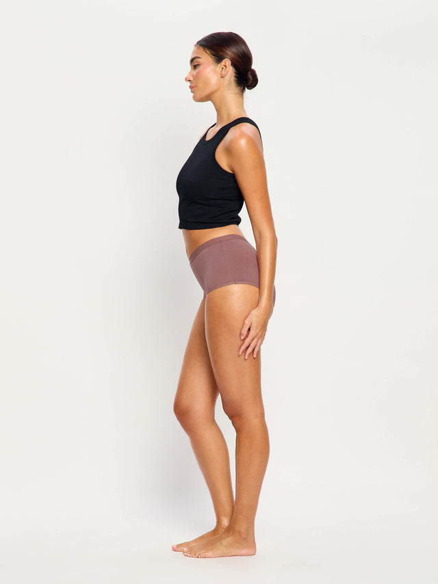 Basic Full Brief 3 Pack Super Subtle Umber/Plain Pink/Composure Blue