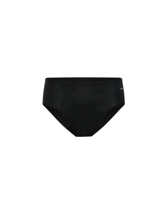 Basic Mid-Rise Moderate Black 3 Pack