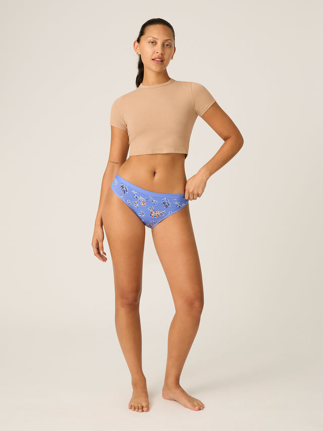 Classic Bikini Light Bouquet Blue