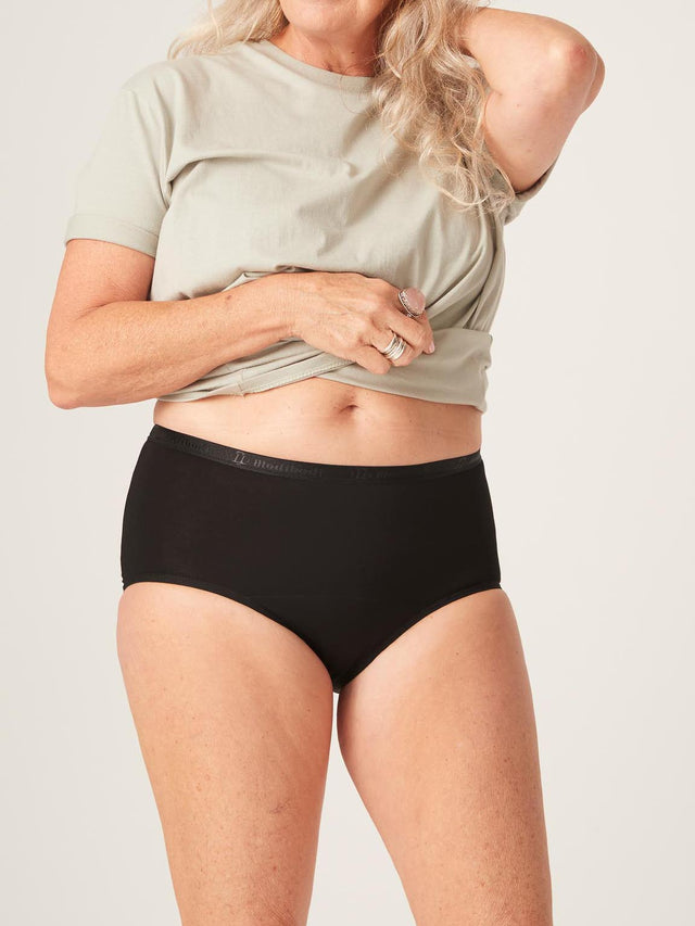 Classic Full Brief Heavy-Overnight Black
