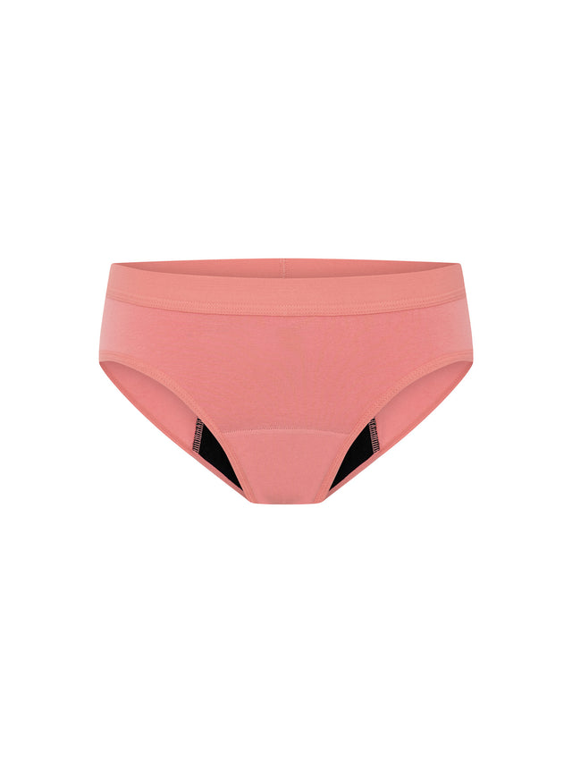 SmileyWorld® | Modibodi Teen Hipster Bikini Moderate Flower Power Pink