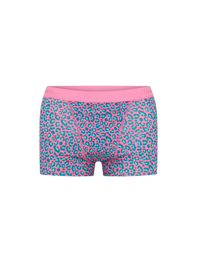 Teen Hipster Boyshort & Bikini Mystic Leopard Pink 2 Pack