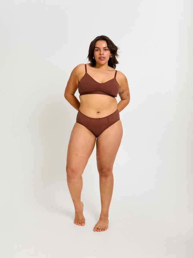 Boudoir Bralette Espresso