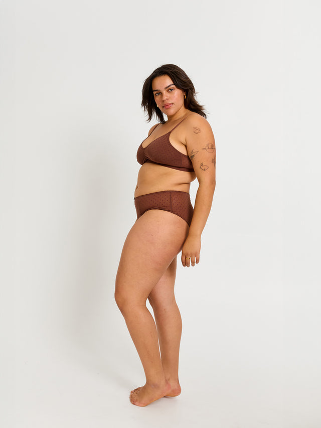 Boudoir Bralette Espresso