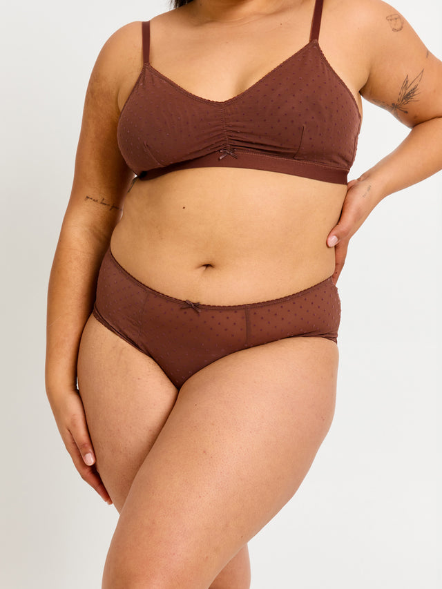 Boudoir Bralette Espresso