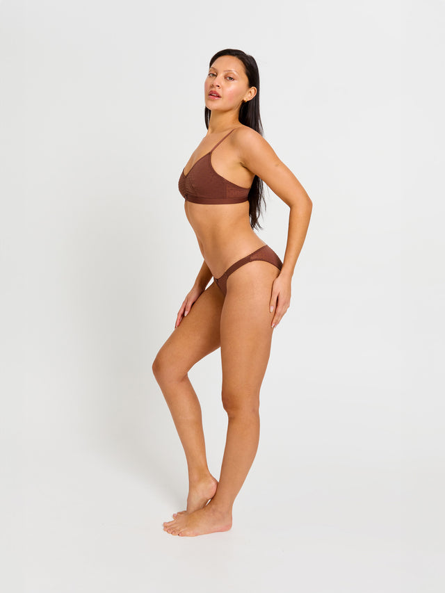 Boudoir Bralette Espresso