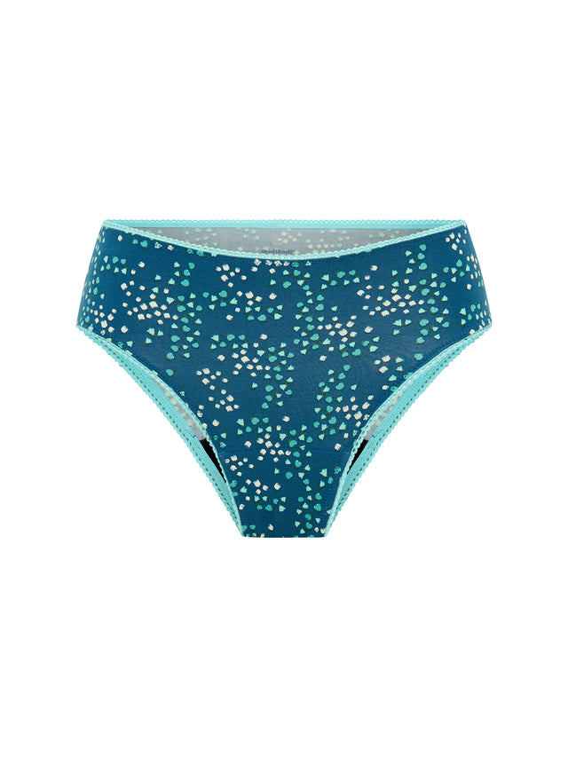 Lola Hi Waist Brief Light Tulip Blue