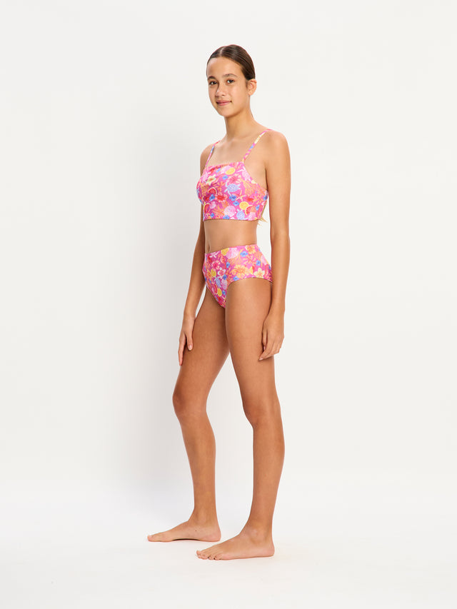 Marine Dream Teen Swimwear Tankini Top Tropicana Crush