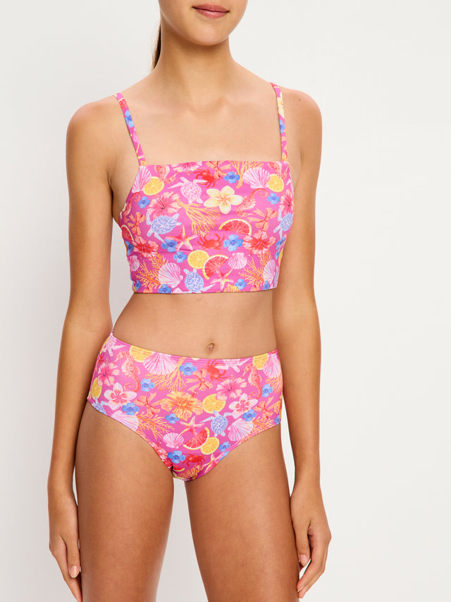 Marine Dream Teen Swimwear Tankini Top Tropicana Crush