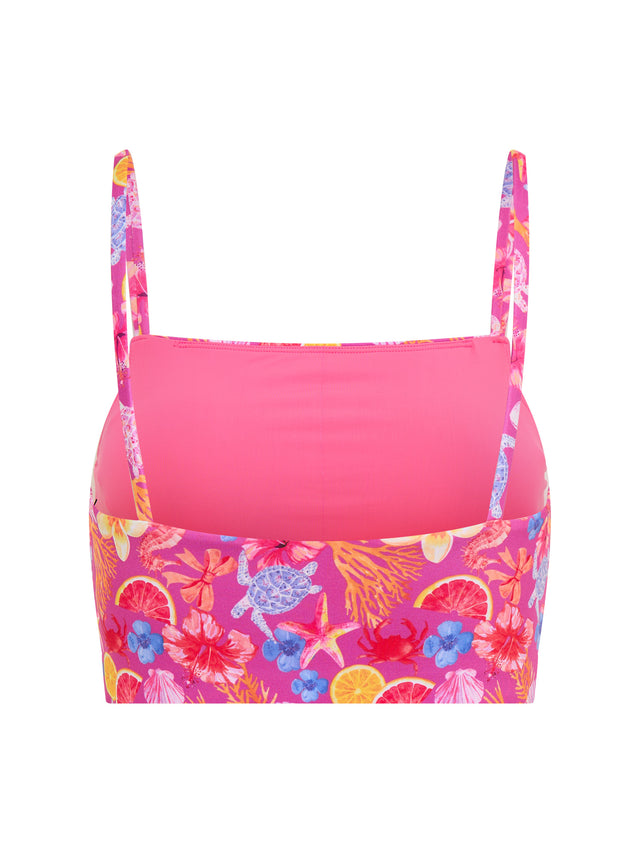 Marine Dream Teen Swimwear Tankini Top Tropicana Crush