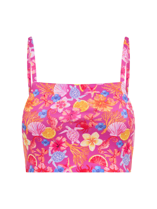 Marine Dream Teen Swimwear Tankini Top Tropicana Crush