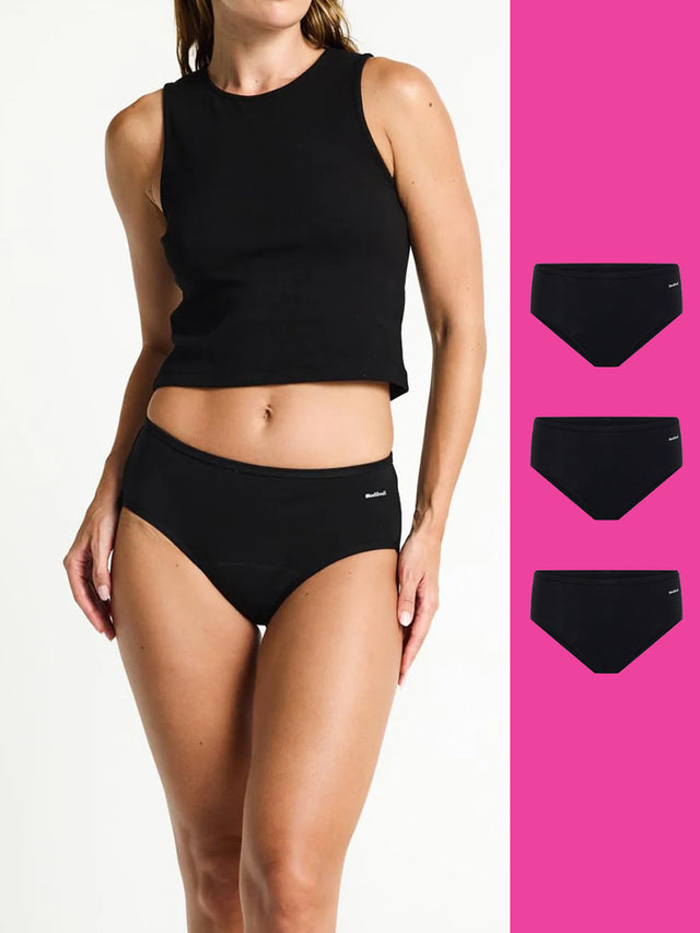 3 for $40 Basic Mid-Rise Brief Pack