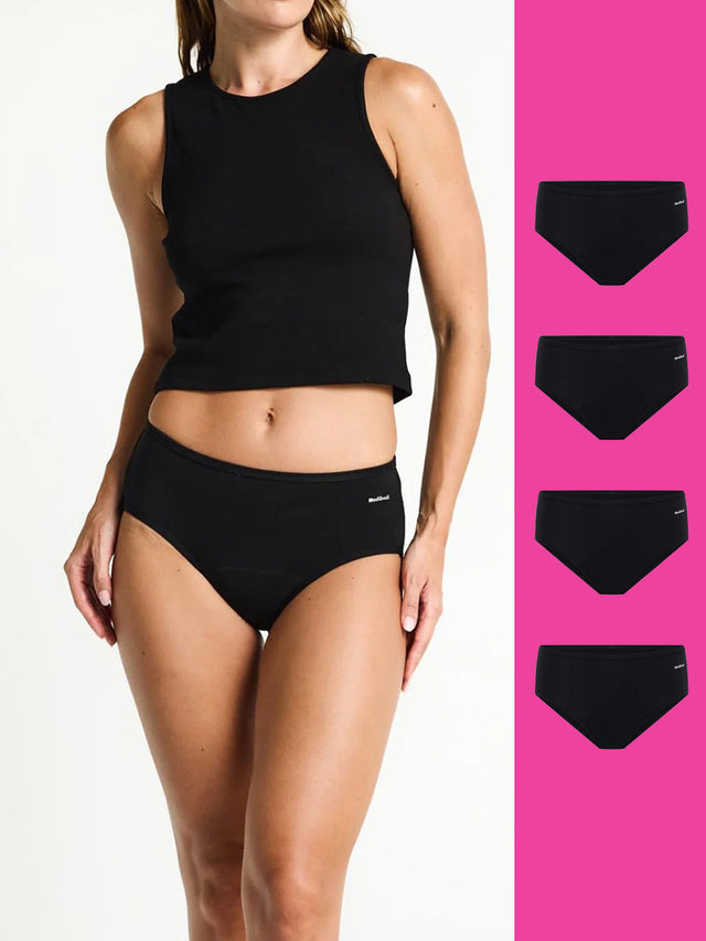 4 for $50 Basic Mid-Rise Brief Pack