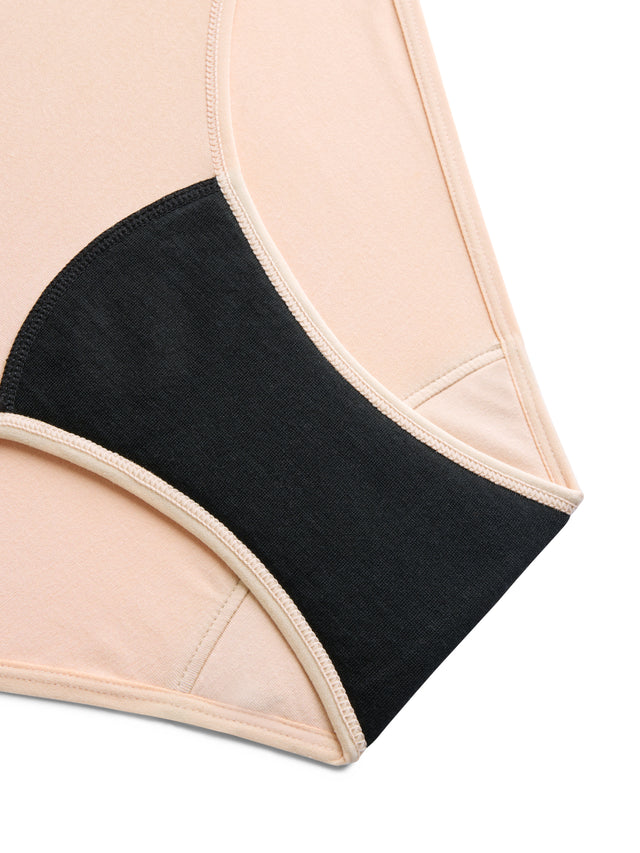 Sensual Hi Waist Bikini 5 Pack Cashew
