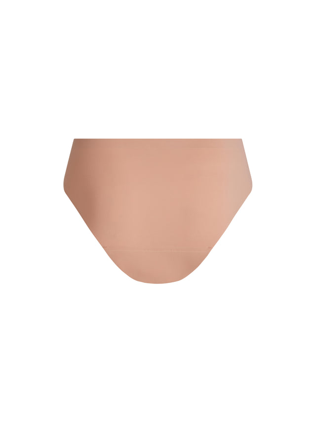 Teen Seamfree Hi-Leg Bikini Moderate Ballet Beige