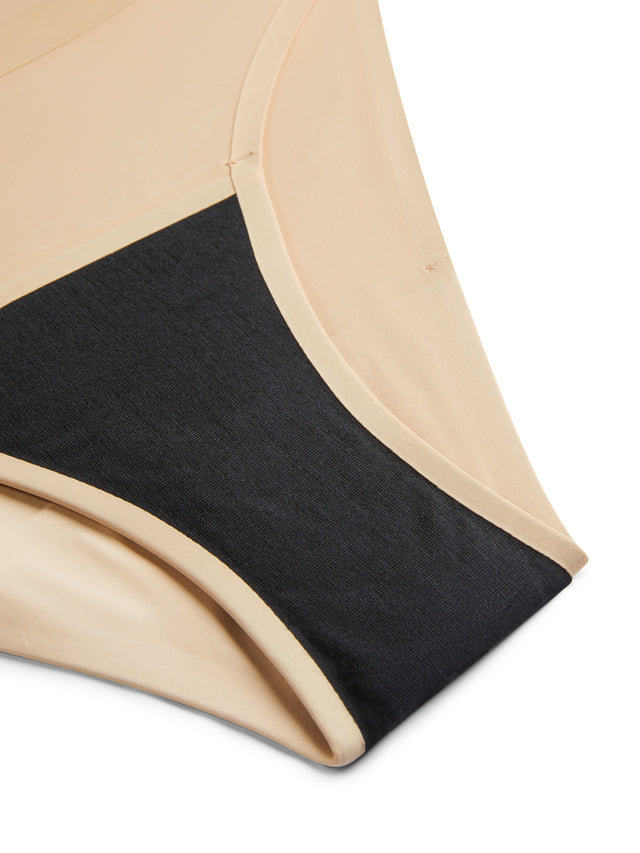 Seamfree Bikini Moderate Cashew