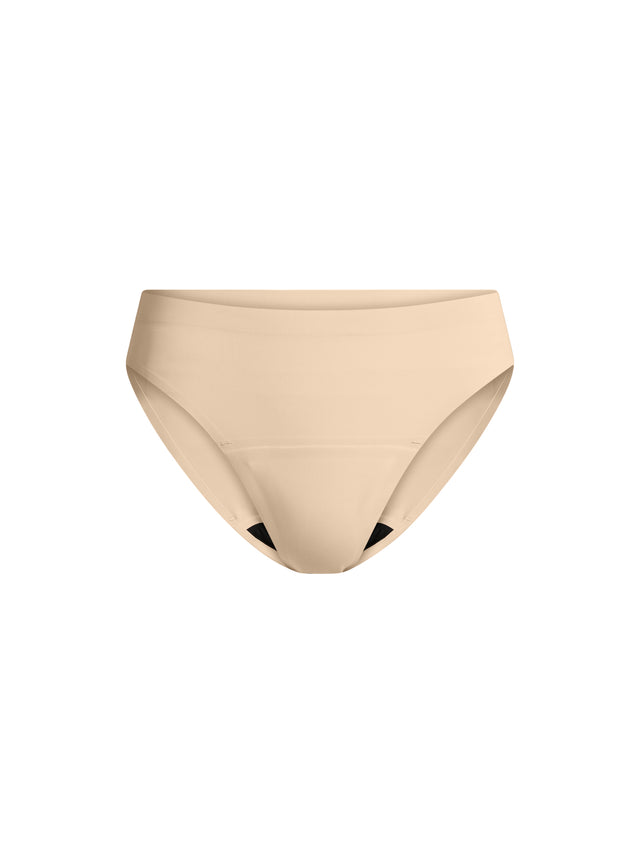 Seamfree Bikini Moderate Cashew