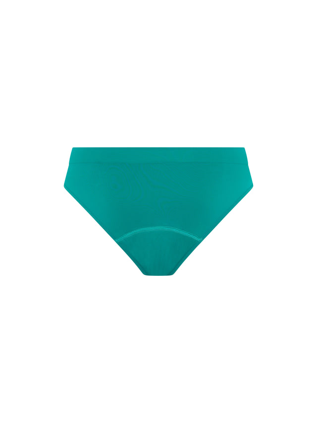 ModiComfort Seamless Teen Hipster Bikini Moderate Enchanted Green