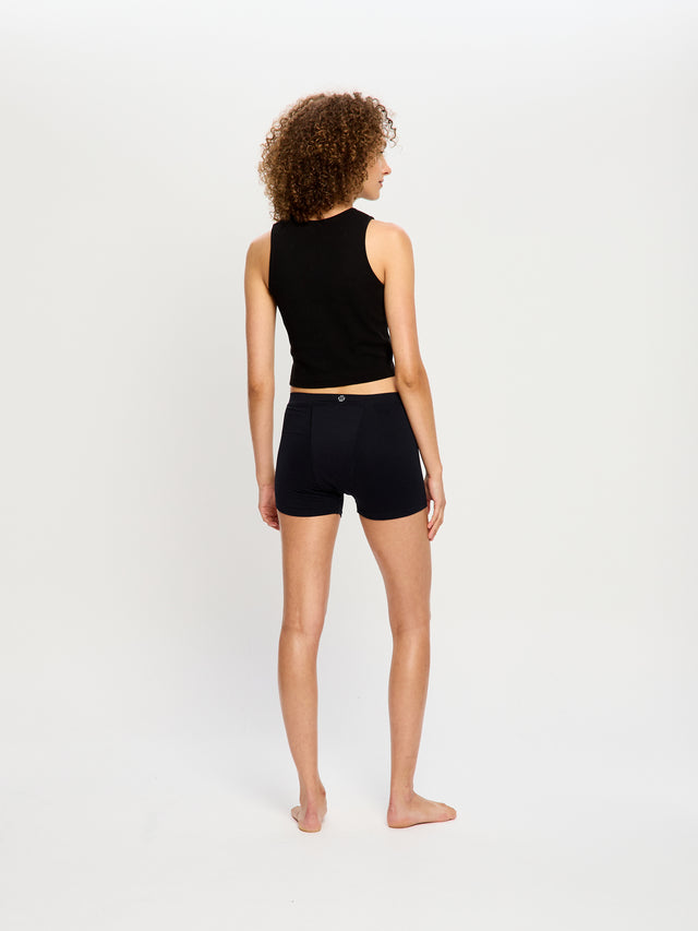 Soft Stretch Seamless Boyshort 3 Pack Super Black
