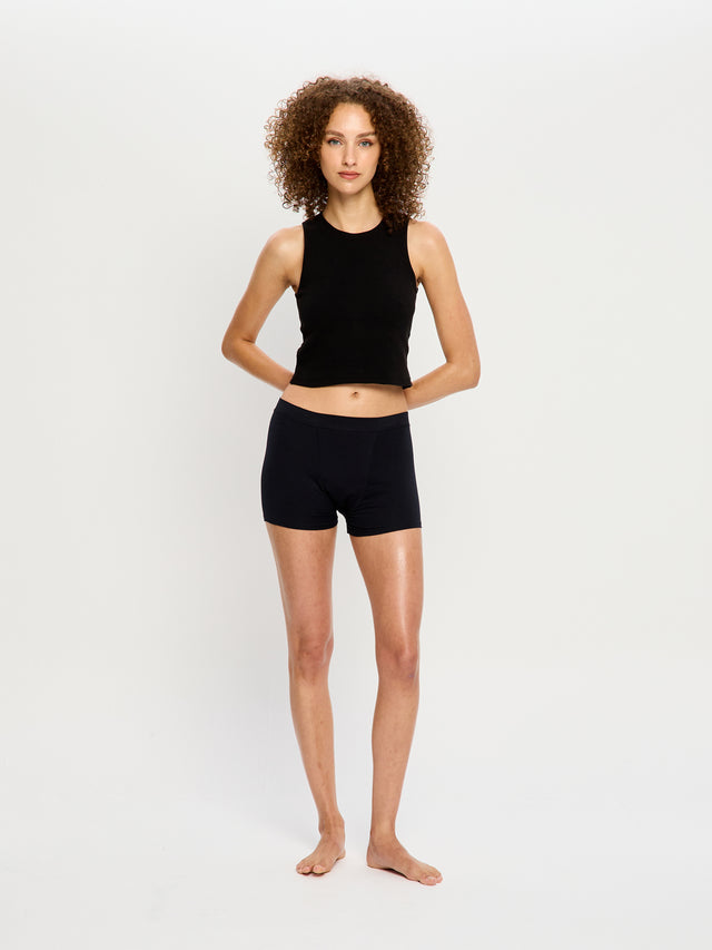 Soft Stretch Seamless Boyshort 3 Pack Super Black