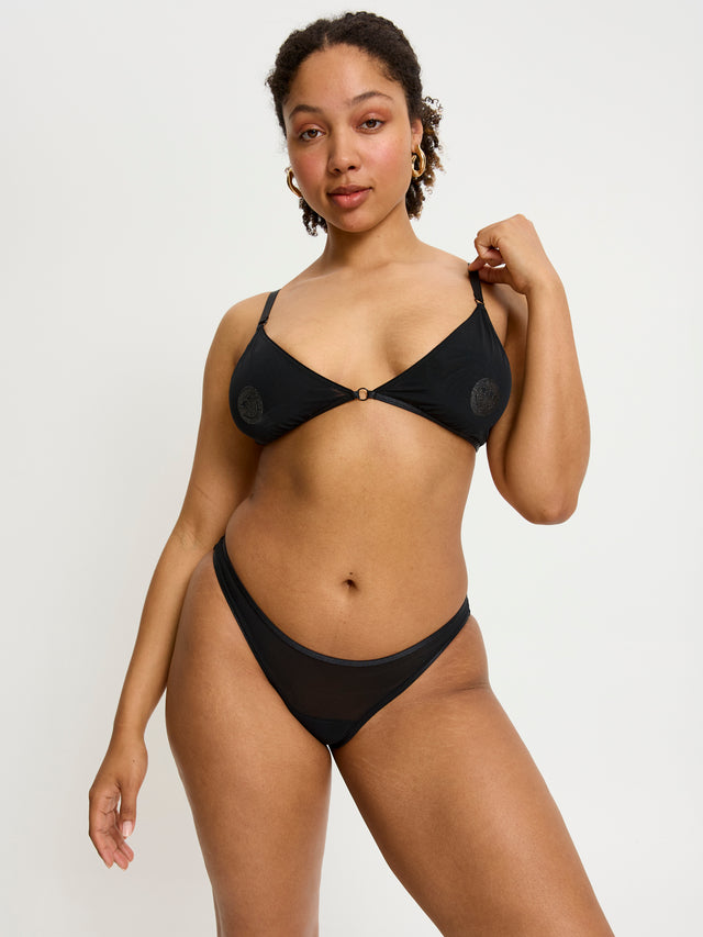 SmileyWorld® | Modibodi Sparkle Bralette & Cheeky Brief Set