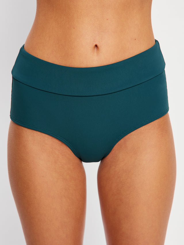 Swimwear Hi Waist Bikini Brief Super Deep Teal