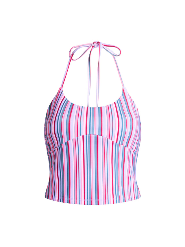 Sweet Summer Stripe Teen Period Swim Set