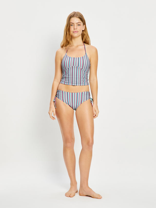 Teen Swimwear Halter Top Watermelon Stripe