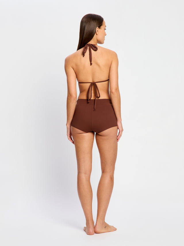 Swimwear Reversible Multiway Top & Short Chocolate